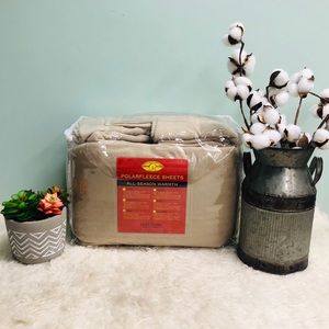 Berkshire PolarFleece Sheets | Taupe | Full